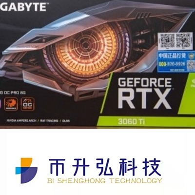 GIGABYTE 8GB κάρτα γραφικών RTX 3060 Tj OC 8 καρφίτσα 1750MHz εγκαταστάσεων γεώτρησης μεταλλείας