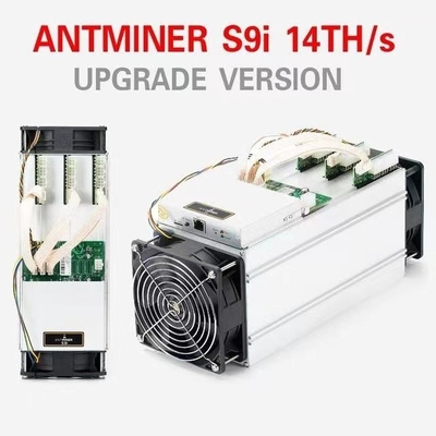 BTC Antminer S9i 14ο μεταχειρισμένο 1350W 75dB με το τσιπ 10nm SAMSUNG ASIC