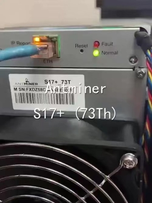 Asic Bitmain Antminer S17+ 73T 3kw S17 συν τον ανθρακωρύχο 340mm*178mm*304.3mm