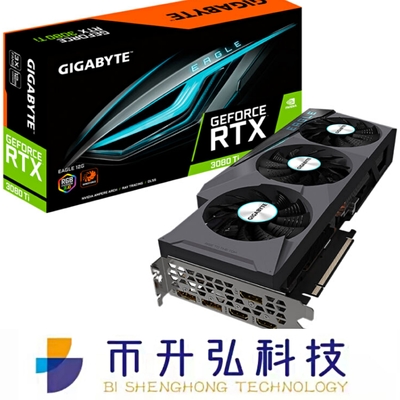 10240 GIGABYTE καρτών γραφικών GA102 εγκαταστάσεων γεώτρησης μεταλλείας CUDA ΑΕΤΌΣ 12GB GeForce RTX 3080Ti