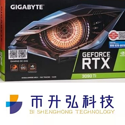 GIGABYTE κάρτα γραφικών RTX 3090 Tj OC 24GB NVIDIA εγκαταστάσεων γεώτρησης μεταλλείας GeForce 384 μπιτ