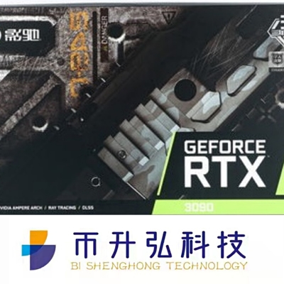 1695MHz κάρτα γραφικών Nvidia GALAX 3090 24GB 10496 CUDA εγκαταστάσεων γεώτρησης μεταλλείας