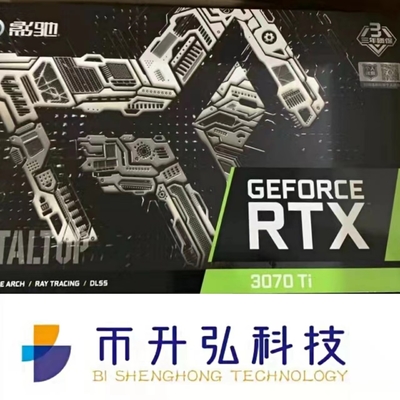 Ο Μαύρος 6144 CUDA GeForce RTX 3070Ti OC 8GB μηχανημάτων εικονικής πραγματικότητας Ethereum