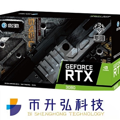 Κάρτα γραφικών GeForce RTX 3080 OC 10GB NVIDIA εγκαταστάσεων γεώτρησης μεταλλείας 320 μπιτ