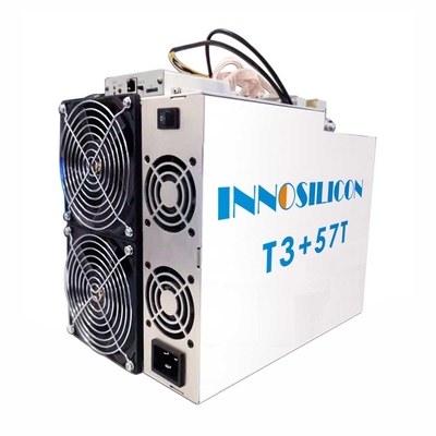 3300W αλγόριθμος μηχανών INNOSILICON T3+ 57T SHA256 ανθρακωρύχων νομισμάτων