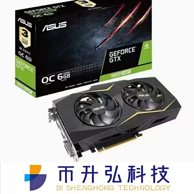 Μεταλλεία ASUS GTX 1660 η έξοχη OC 6G 1408 CUDA ETH 14000 MHZ 192 μπιτ