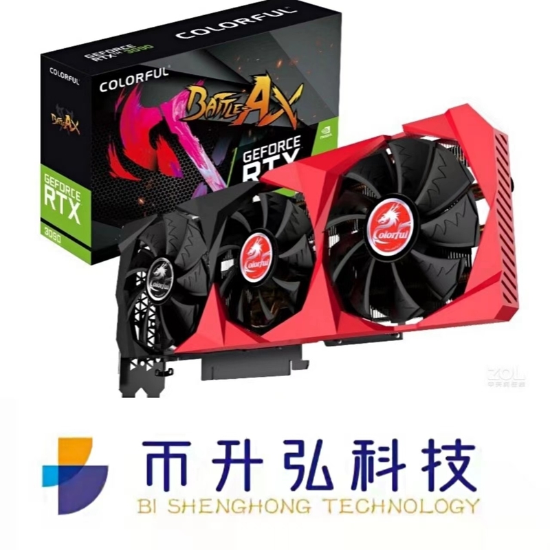 κάρτα γραφικών ζωηρόχρωμο GeForce RTX 3090 24GB εγκαταστάσεων γεώτρησης μεταλλείας 1695MHz ETH