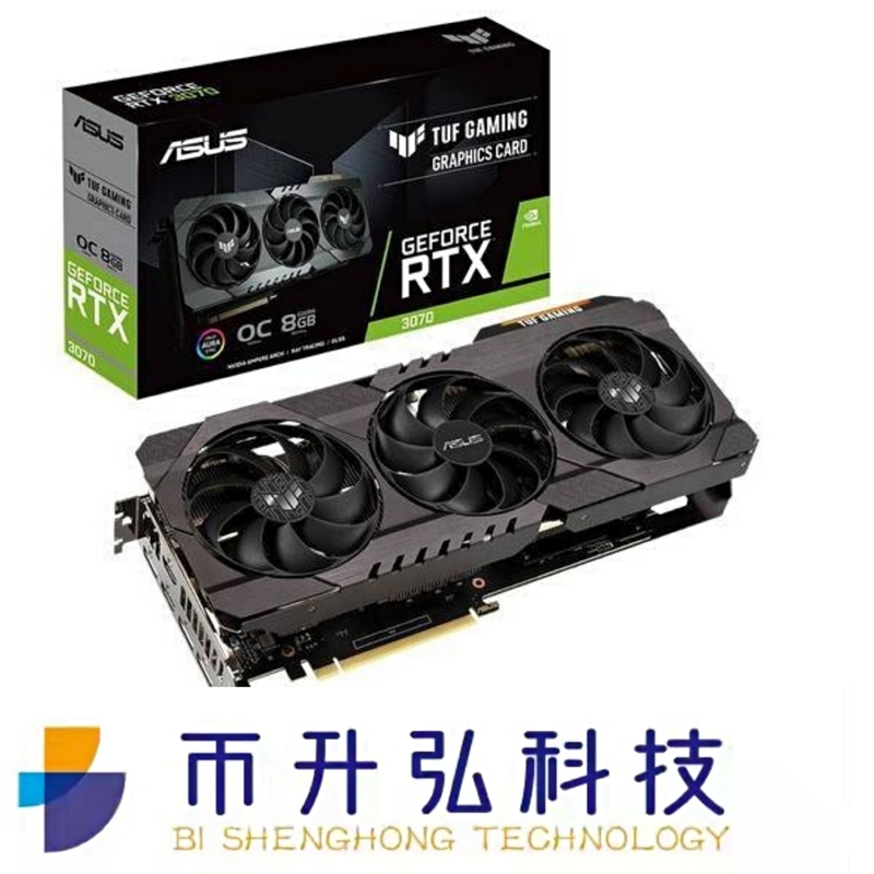14000MHz ASUS Geforce RTX 3070 διακοσοπενηνταεξάμπιτο GDDR6 Ethereum μηχάνημα εικονικής πραγματικότητας TUF 8GB