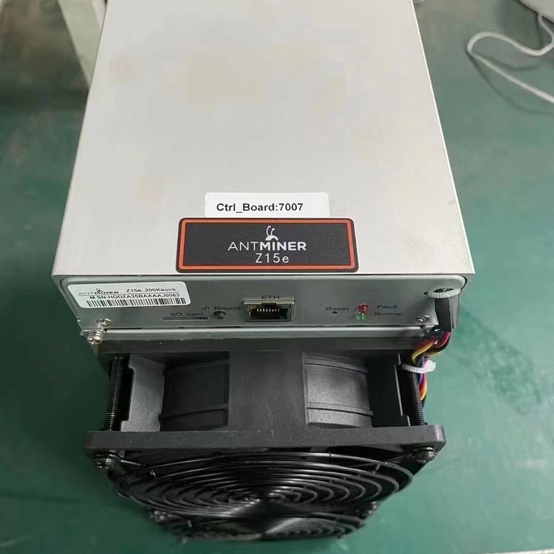 ανθρακωρύχος 200 1510W ZEC σύνδεση Ksol/S Antminer Z15e 228×134×279mm RJ45 Ethernet